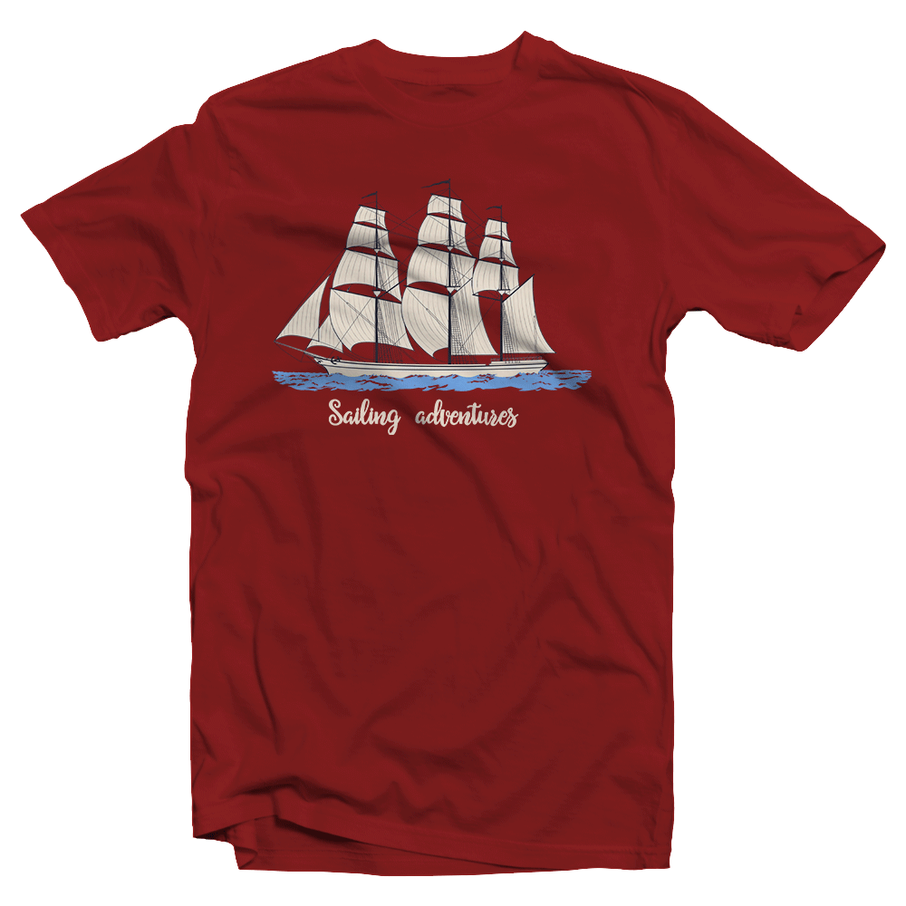 Camiseta marinera algodón "Sailing Adventures"