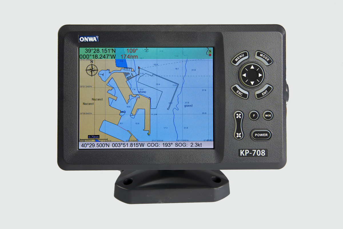 GPS PLOTTER marino barco ONWA KP-708