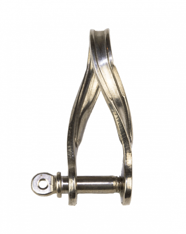 4 Grilletes De Acero Inoxidable M8, Forma Recta, Corta, 304 D, Con