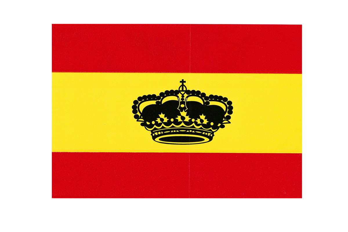Bandera de España pegatina
