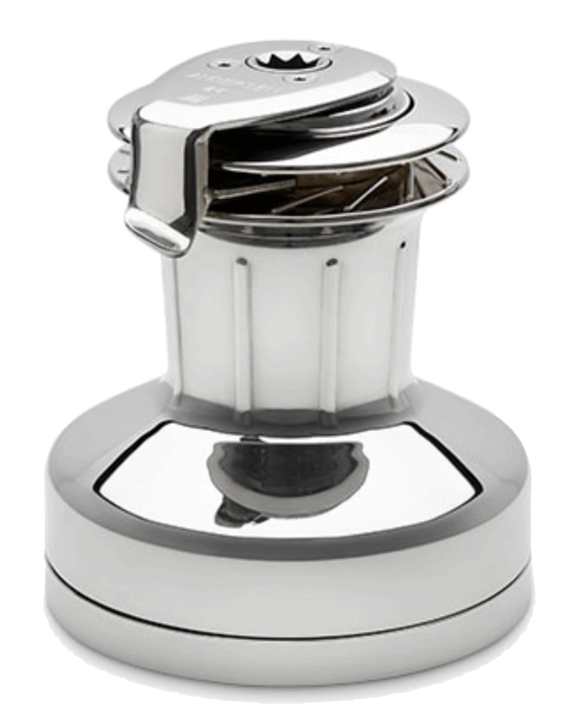 Manivela de winche Andersen de acero inoxidable con bloqueo