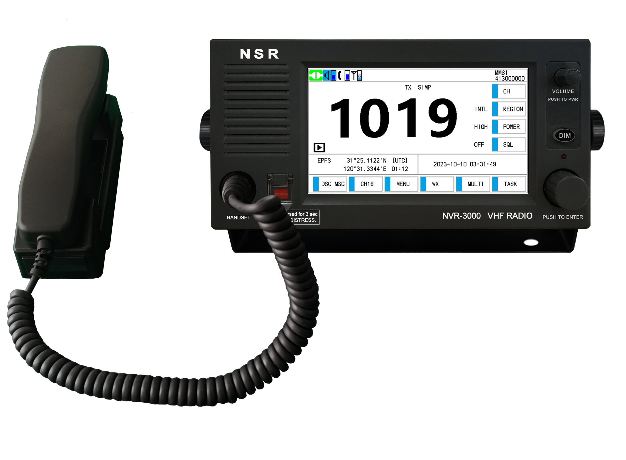 NSR NVR-3000 VHF RADIO